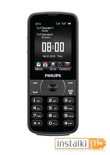 Philips E560 – instrukcja obsługi